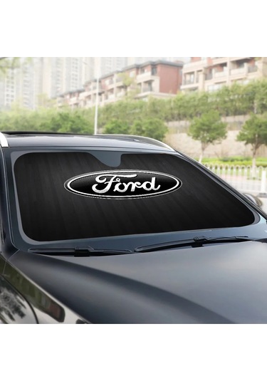 Goldenqian F-ford Mustang Otomatik Cam Güneş Gölge Kişiselleştirilmiş Resim Bloğu Uv Işınları Güneşlik Koruyucu Araba Güneşliği Z8