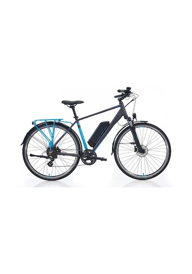Carraro E-line Elife 2.1 Hd Fren 7 Vites 28 Jant Elektrikli Şehir Bisikleti Antrasit Mavi Siyah 52 K Çok Renkli