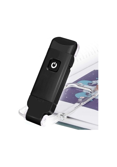 Maoyaya Usb Şarjlı Klipsli Kitap Işığı, Göz Bakımlı Esnek Ayraçlı Okuma Lambası Gece Lambası Diğer