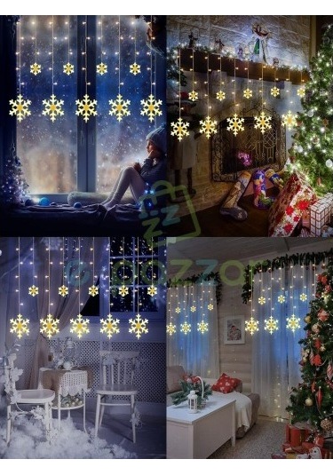 3m 12 Saçaklı 12 Kar Tanesi 8 Fonksiyonlu 02-10mm 5yards