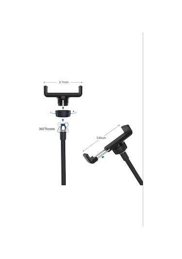 Adaptörlü Bluetooth Kumandalı Ring Light Youtuber Tiktok Çekim Makyaj Işığı 10 Inç 2.1 Mt Tripod