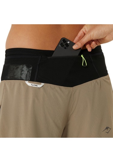 Asics Fujıtraıl 2-n-1 Short Kadın Kahverengi Şort 2012c719-200 Kahverengi