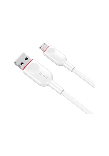 Mobilefix Vest Serisi V2 Micro 2 İn 1 Şarj Seti - Beyaz Beyaz