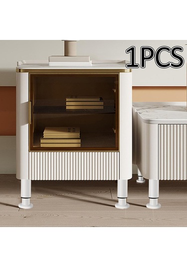 Homyl Mobilya Ayakları Çok Amaçlı Dresser 12-cm-ila-18-cm Beyaz