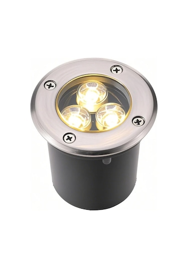 Suofeng Tomshine 3w Led Toprak Altı Lambası 300lm 12v Ip67 Islak Beyaz Bahçe Park Yol Aydınlatması Diğer