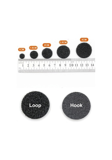 Arkası Yapışkanlı 20 MM Cırt Cırtlı Bant