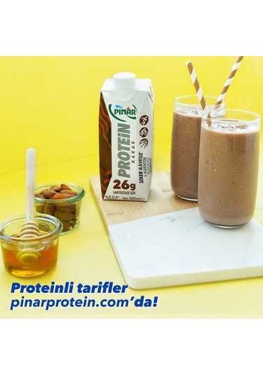 Pınar Protein Kakaolu Süt 5 x 500 ML