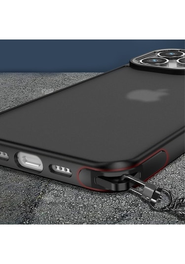 iPhone Uyumlu 15 Pro Max Kılıf Elegant Seri Silikon Kapak