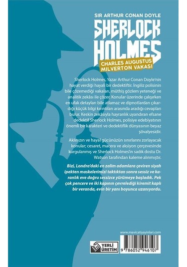 Charles Augustus Milverton Vakası - Sherlock Holmes - Maviçatı Ya