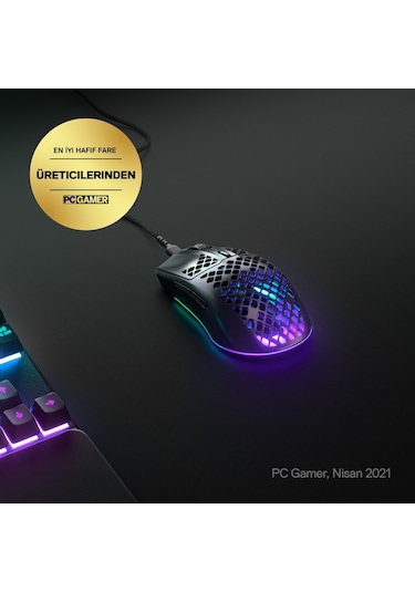 Steelseries Aerox 3 Ultra Hafif Optik Oyuncu Mouse