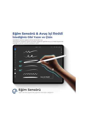 Bix Sp01 iPad Uyumlu Mini/pro/air Tablet Dokunmatik Bluetooth Stylus Yazı Ve Çizim Kalemi