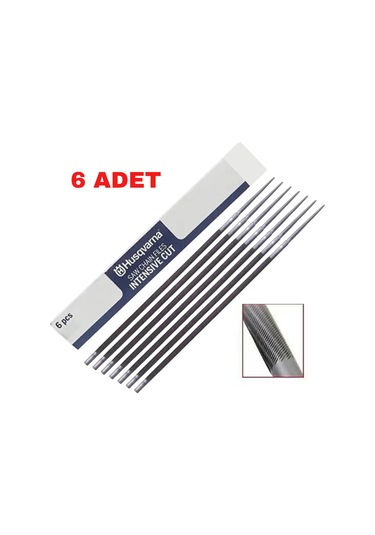 Husqvarna 7/32 5.5mm Motor Eğesi 6'lı Paket
