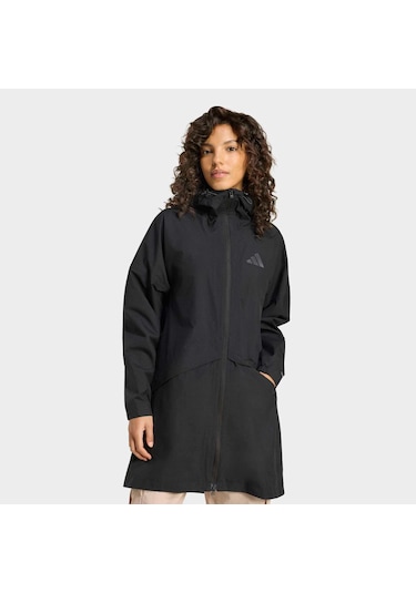 Adidas Terrex Multi 2 Layer Climaproof Kadın Siyah Ceket Jv6539 Siyah