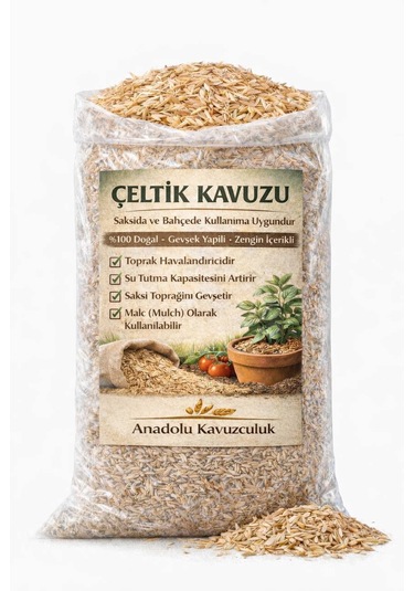 Çeltik Kavuzu %100 Doğal Toprak Düzenleyici 20 L