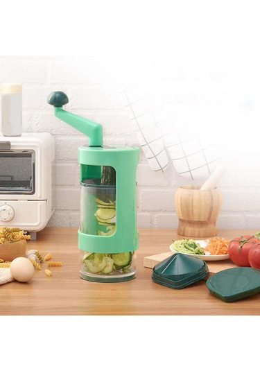 Suntek El Lı Sebze Doğrayıcı, Gıda Doğrayıcı , Ağır Yeşil Diğer