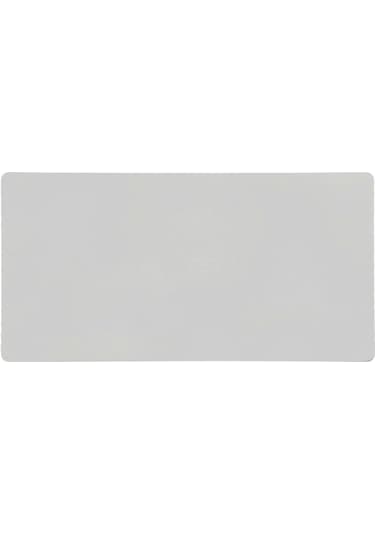 Bilgisayar Mouse Pad'i Büyük Kaymaz Kalın Pvc Su Geçirmez Taşınabilir Katlanabilir Düz Renkli Dizüstü Bilgisayar Oyun Mouse Pad'i Bilgisayar Aksesuarları Gri