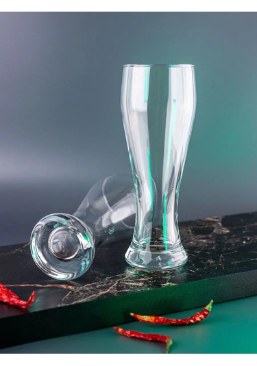 Pasabahce Bardaklar Cam 415 Ml Set 2 Adet. Bira 40777920 Beyaz