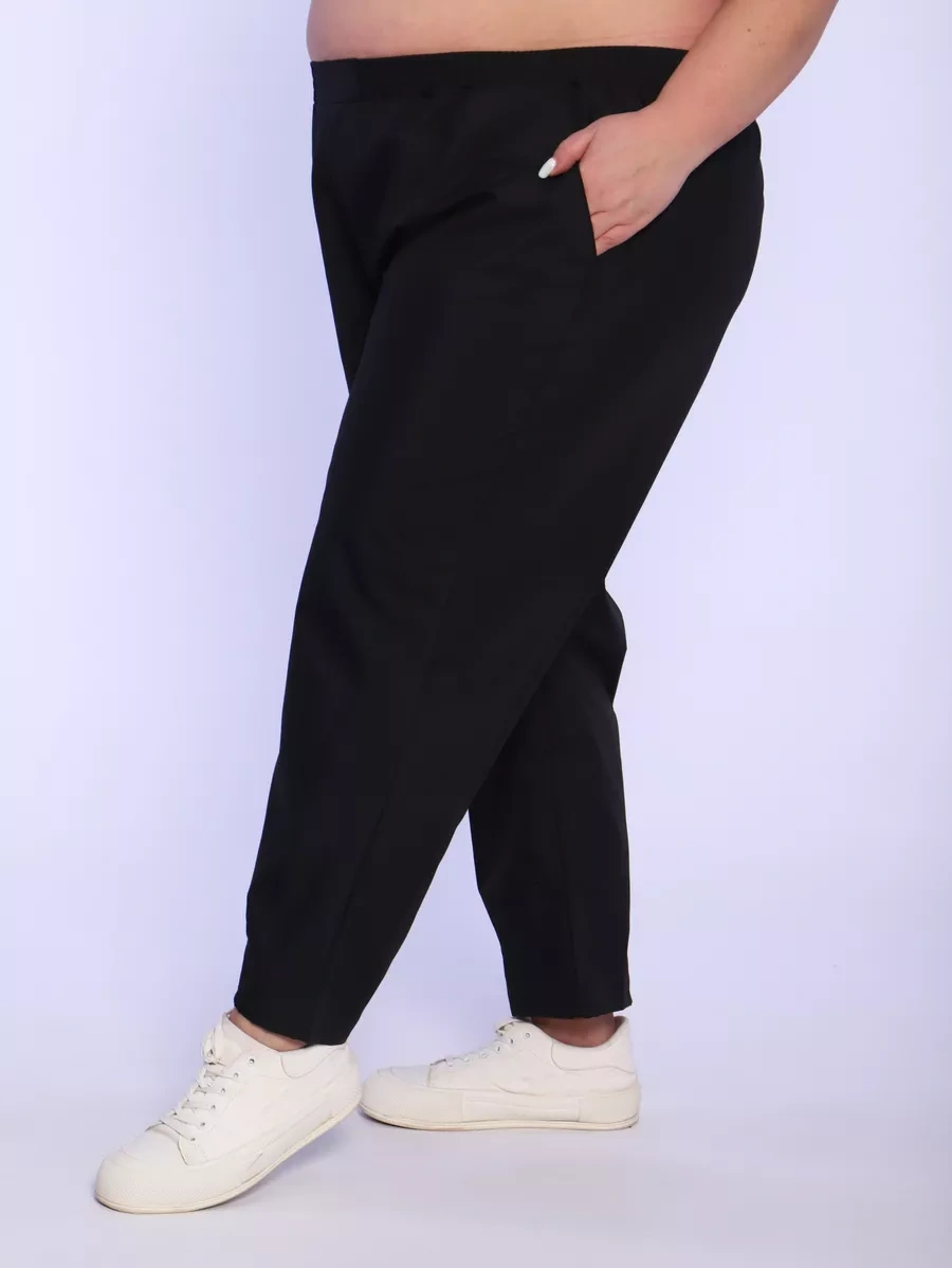 Sklass Tıbbi Lastikli Cepli Pantolon 172003735 Siyah