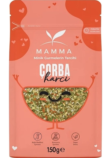Mamma Emada Brokolili Havuçlu Pirinç Çorbası +6Ay