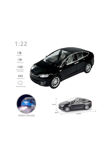 Hcl-511a Çek Bırak 1:22 Sesli Ve Işıklı Buharlı Tsl Metal Araba -vardem Oyuncak Çok Renkli