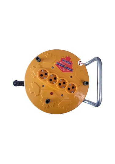 Welder 4lü Elektrik Seyyar Makaralı Uzatma Kablo 3x1.5mm 50m