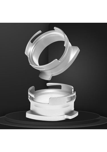 Reedark Breville 8 Serisi İçin 54mm Alüminyum Kahve Tozu Torbası - Uçucu Tozu Önleyen, Yeniden Kullanılabilir Kahve Yapım Aksesuarı Siyah Siyah