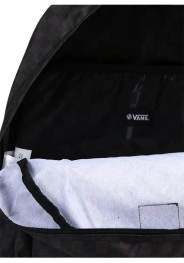 Old Skool Check Backpack Uniseks Siyah Çanta - Vn000h4x Siyah