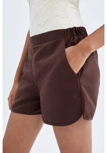 DeFacto Regular Fit Deniz Şortu-Fall in Love T5639AZ24SMBN328 Kahve DeFacto Regular Fit Deniz Şortu-Fall in Love T5639AZ24SMBN328 Kahve