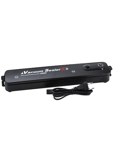 Homyl Otomatik Vakum Mühürleyen Makinesi Gıda Depolama Evi Siyah