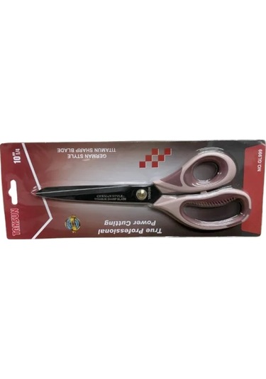Taksun Makas Plastik Saplı Gl999 10" 25 Cm Pembe