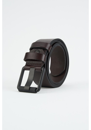 Erkek Kahverengi Deri Kemer 112546 Kahverengi