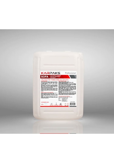 Karpaks Sofa Halı Koltuk Temizleme Solüsyonu 20 KG