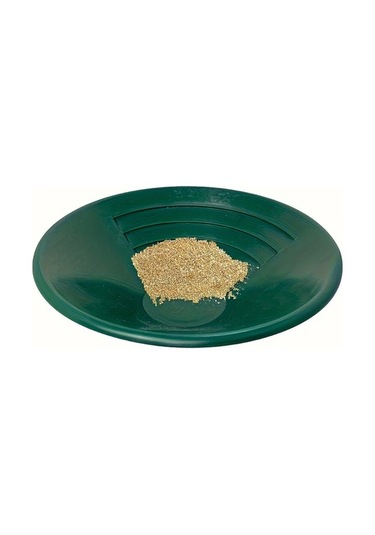 Willowhaven Siyah 2'li Altın Arama Tavaları - Derin Oluklu Dayanıklı Pp Plastik Eleme Ve Yıkama Tavası Siyah