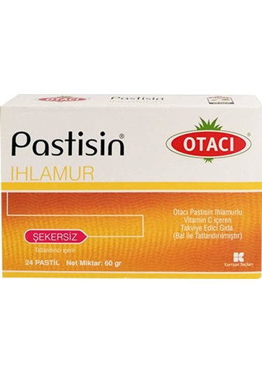 Otacı Pastisin Ihlamur Bal Bitkisel Pastil 24 Adet