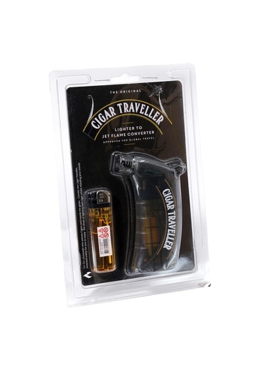 Cigar Traveller Siyah Puro Çakmağı 569364