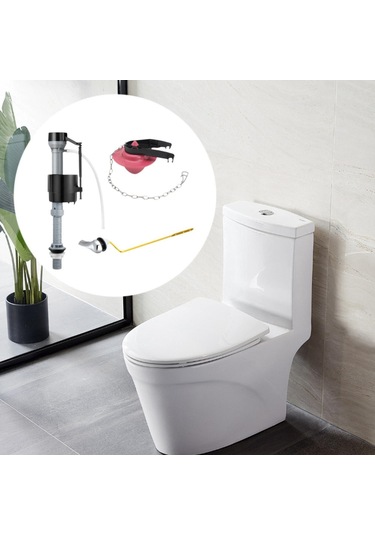 Suntek Yan Girişli Tuvalet Rezervuarlarının Değiştirilmesi Kırmızı T4213