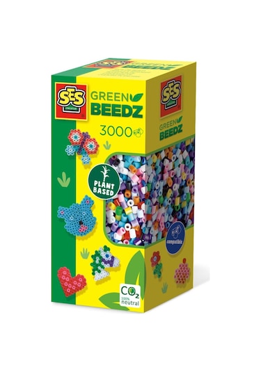 Ses Creative Green Beedz - Eko Ütü Boncukları 3000 Parça