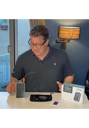 Fochsia Inflator 4x Super Hizli Sisme Portatif Hava Kompresoru Dijital Ekranli Usb Sarjli 2000mah Bataryali Araba Lastikleri Icin Kompakt Ve Pratik