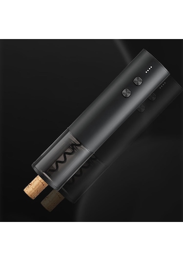 Sones Elektrikli Açacak Paslanmaz Çelik Mini Kırmızı Şarap Şişe Açacağı, Renk: By266 Esmer Yeşil Diğer