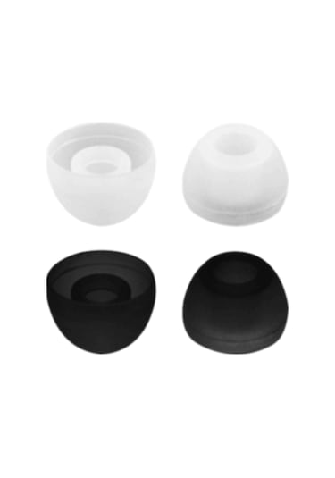 Folinda 4.5mm İç Çaplı Silikon Kulaklık Ucu, 24 Adet 12 Çift S/m/l, Gürültü Yalıtımı, Uzun Süre Konfor, Siyah/beyaz Rastgele Gönderim Diğer