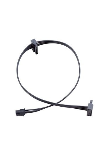 Yunboo 4pin Mini'den 2 Sata Hdd'ye Güç Kablosu, 5mm Çap, 45cm Uzunluk, 1 Adet Paket İçeriği