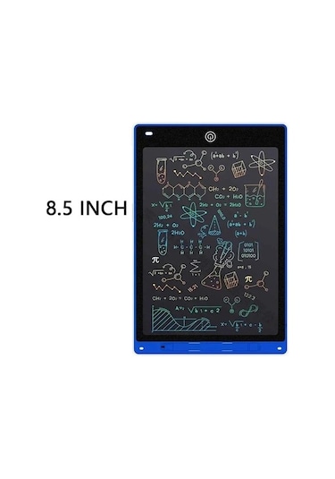 Yeni 8.5 " /12" Çizim Tahtası Lcd Çocuklar Için Tablet Yazma Montessori Eğitim Oyuncakları Öğrenci Sihirli Blackboard Doğum Günü Noel Hediye Renk: Mavi 8.5 Inç Snek4k