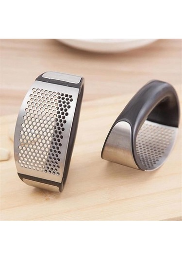 Sarımsak Ezici Paslanmaz Çelik Gondol Sarımsak Ezici