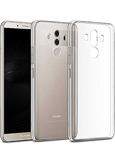 Kvy Huawei Mate 10 Pro Kamera Korumalı Süper Silikon Kılıf