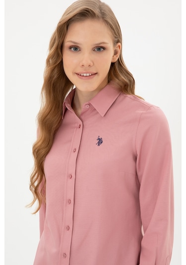 U.s. Polo Assn. Kadın Orkide Gömlek Basic 50316711-vr221 Orkide