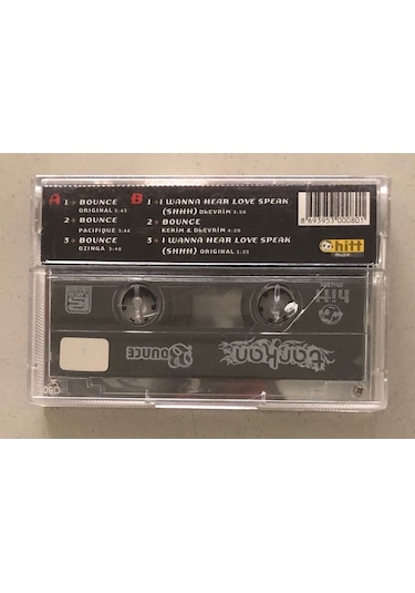 Tarkan Bounce Kaset Orjinal Dönem Baskı