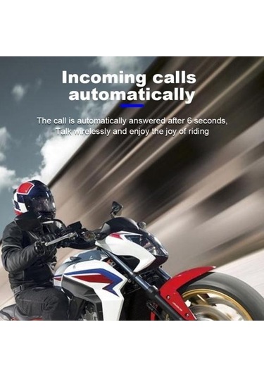 Jms T2 Kablosuz Bluetooth Uyumlu 5.0 Motosiklet Kaskı Stereo Hoparlör Kulaklık