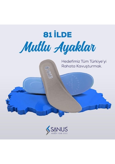 Sanus M300 (M800) Memory Foam Hafızalı Günlük Tabanlık