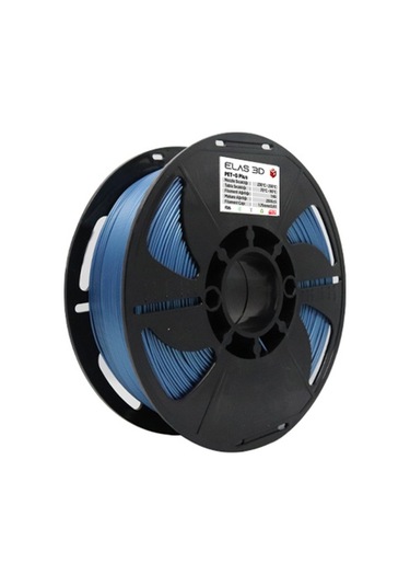 Elas Pet-g Plus Filament Sedefli Mavi 1.75mm 1kg