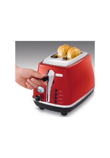 Delonghi CTO2003.R Icona Ekmek Kızartma Makinesi (Teşhir & Outlet)